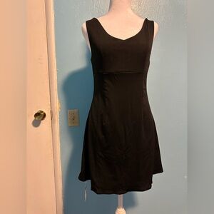 Sexy short sleeveless dress